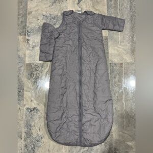 Cozy Gray Kids Pajamas Sleep Sack